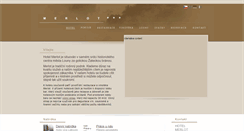 Desktop Screenshot of hotelmerlot.cz